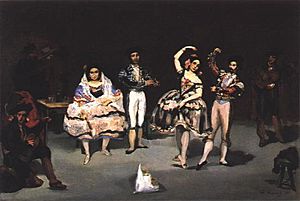 Edouard Manet The Spanish Ballet