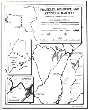 FranklinSomerset&KennebecRailwayMap