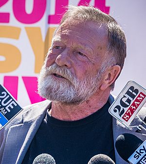 Jack Thompson speaks at the media (cropped).jpg