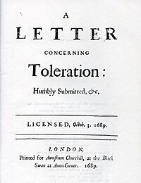 Letter Concerning Toleration