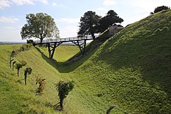 Old Sarum castle ditch