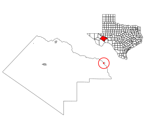 Pecos County Iraan.svg