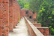 Roof view of Shahjalal Hall at University of Chittagong (03)