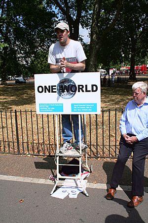 Speakers Corner London - a speaker