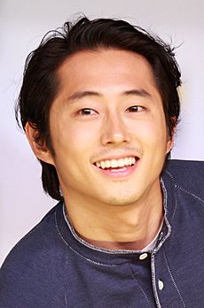 Steven Yeun at the 2013 San Diego Comic Con