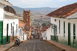 Street in Barichara