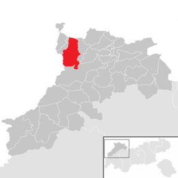 Location in the district