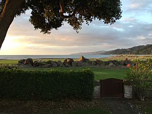 View from a bach at Te Puru