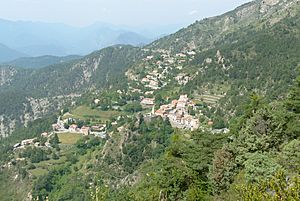 Toudon seen from the east