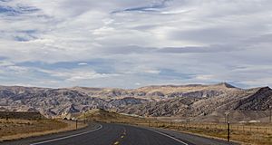 US 20 and Owl Creek Mountains WY1