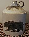 WHISKEY JUG WITH BEAR