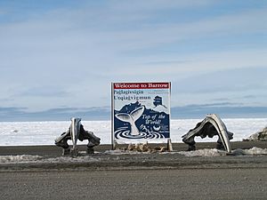 Welcome to Barrow, Alaska