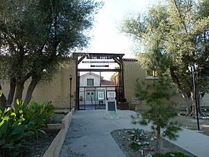 The Fort, a replica of Sutter's Fort in Sacramento, is on the National Register of Historic Places.