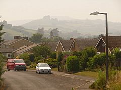 Beaminster, view along Hollymoor Lane - geograph.org.uk - 1383388