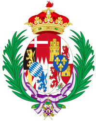 Coat of Arms of Infanta Maria Teresa of Spain