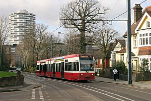 Croydon Tramlink Addiscombe Road