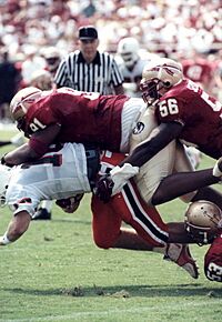 Florida State University versus the University of Miami at Doak Campbell Stadium- Tallahassee, Florida