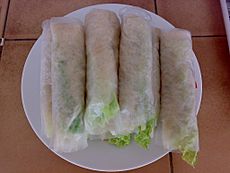 Fresh lumpia