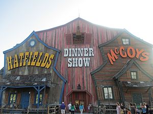 Hatfield & McCoy Dinner Show, Pigeon Forge, TN IMG 5042