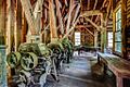 Inside G.T. Wilburn Grist Mill