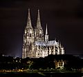 Kölner Dom nachts 2013