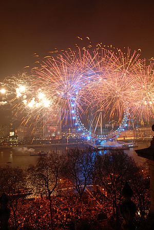 London Eye NYE