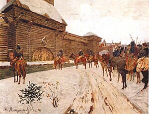 Mongols at the walls of Vladimir 1238 Vassily Maximov