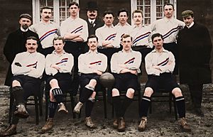 Nederlands elftal 1905 colorized