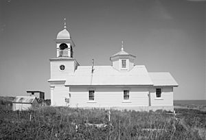 Orthodox church in Karluk