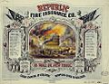 Republic Fire Insurance Company certificate