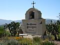 Santa Ines Marker, Solvang, California