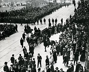 Sholem Aleichem funeral