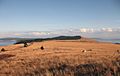 The redoubt commanding view of SJI southern tip and approach from Griffin Bay and Strait of Juan de Fuca