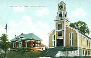 Town Hall and Library c. 1910