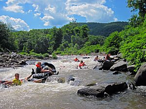 Tubers on Esopus Creek 2011