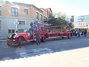 Tucson-John Dillinger Days-2020-1916 American LaFrance Type 17 Tractor Drawn Aerial Ladder