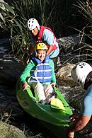 An excursion on the Los Angeles River begins with equal parts portage and paddle (120728-A-IE537-029)