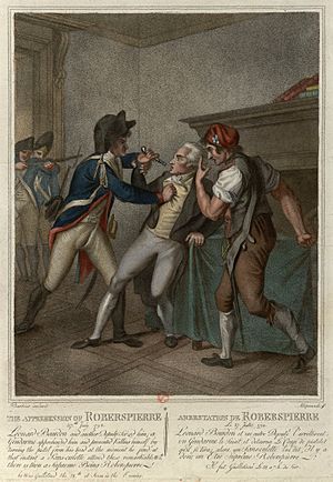 Arrestation de Robespierre