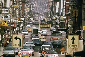 Cincinnati Vine Street in 1973