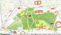 Cubbon Park OSM Map