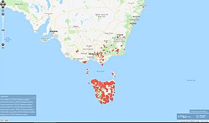 Distribution Map of Billardiera longiflora.jpg