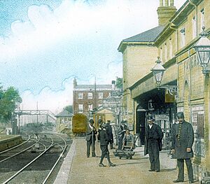 Faversham Old station 1898