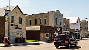 Hallock Minnesota street 8-14-2013