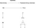 Hypostasis-diagram