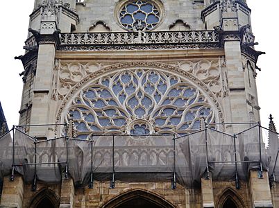 Paris Sainte-Chapelle Rosette 1