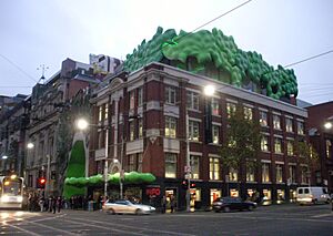 RMIT University at twilight