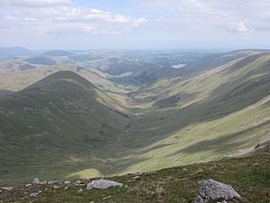 Ramps Gill from Rampsgill Head