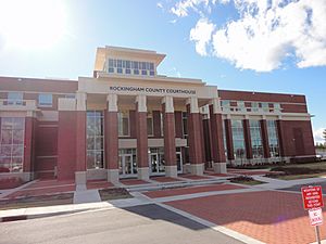 Rockingham County Courthouse in Wentworth