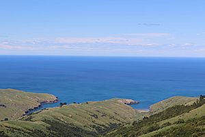 Te Oka Bay and Tumbledown Bay