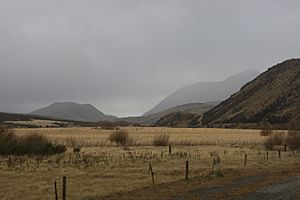 Photo taken from the TranzAlpine train